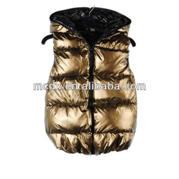 2016 shiny waistcoat for young girls